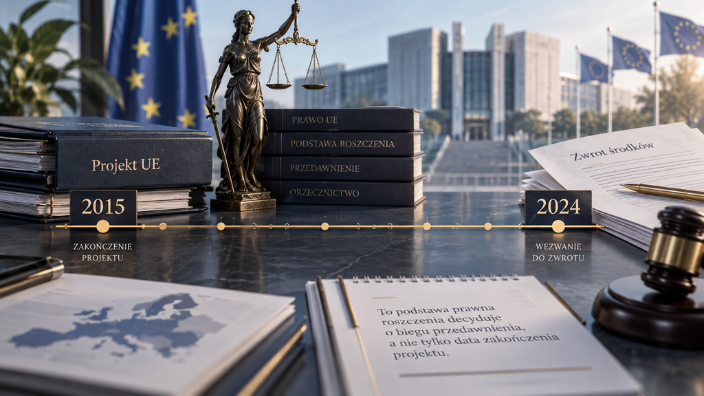 Przedawnienie zwrotu dofinansowania – analiza dokumentacji projektu UE